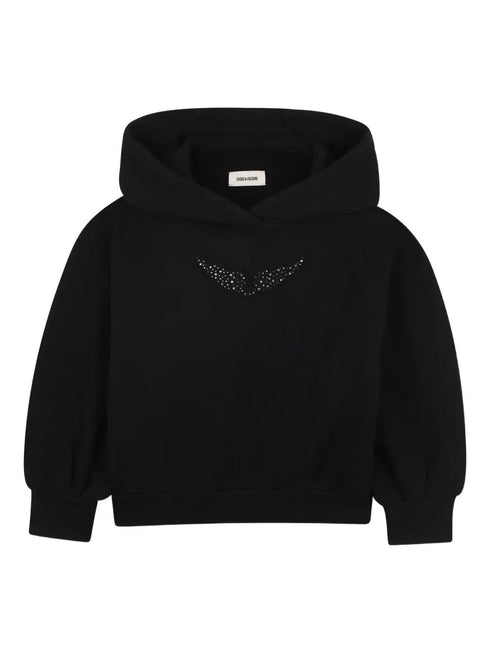 ZADIG & VOLTAIRE RHINESTONE HOODIE